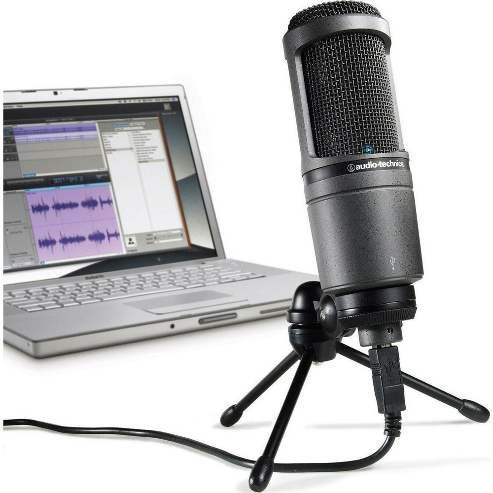 Audio-Technica Микрофон универсальный Микрофон проводной Audio-Technica AT2020, разъем: XLR 3 pin (M), #1