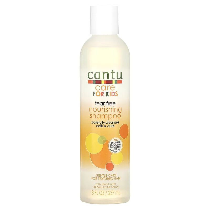 Cantu, Care for Kids, Питательный шампунь без слез с маслом ши, 237 мл  #1