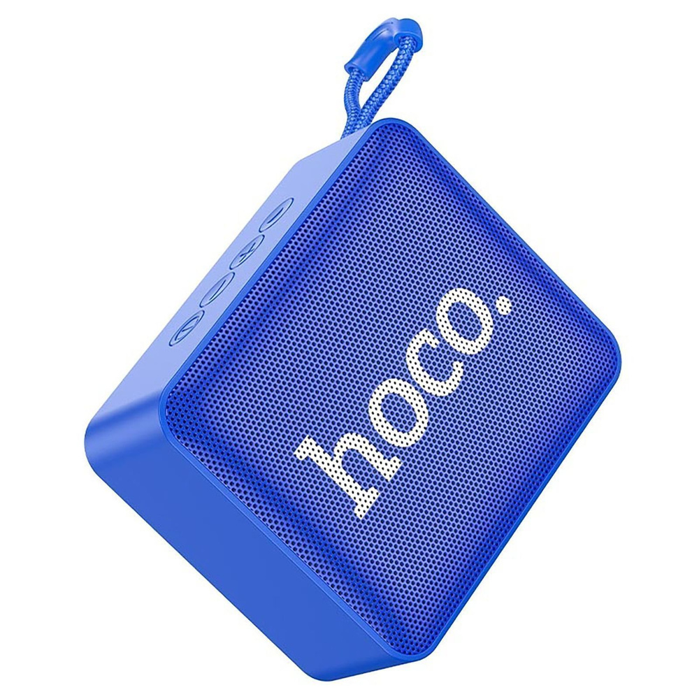 Портативная колонка Hoco BS51 Gold, Bluetooth, темно-синяя, 1 шт. #1
