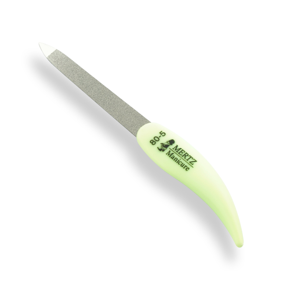 MERTZ / Пилка для ногтей с сапфировой крошкой. Маникюрная пилочка 14.5 см.  #1