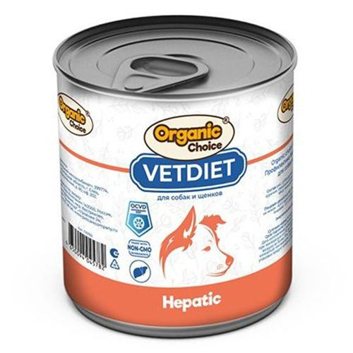 Organic Сhoice VETDIET Hepatic / Влажный корм Консервы Органик Чойс для собак и Щенков Профилактика болезней #1
