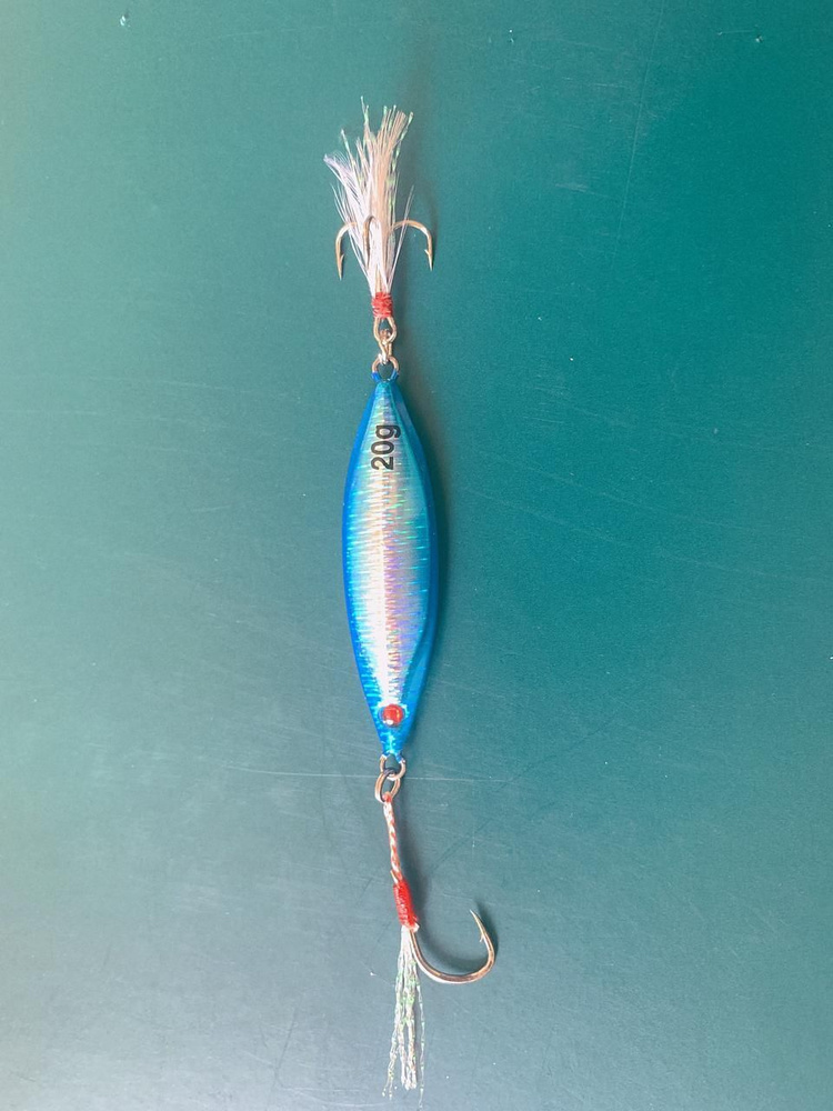Пилькер для морской рыбалки,блесна металлический джиг,20гр,5,5см,1шт  #1
