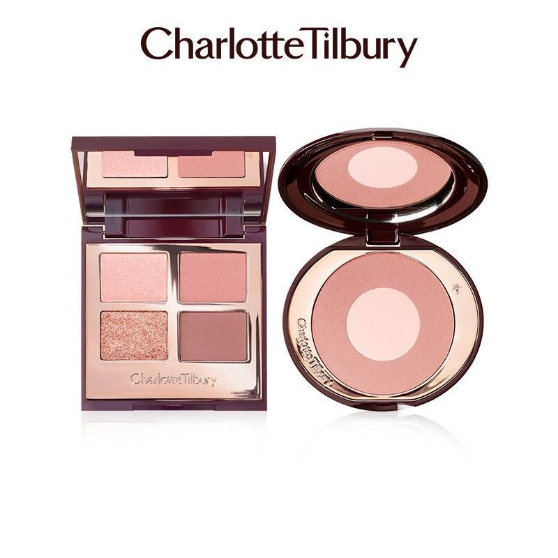 Charlotte Tilbury PILLOW TALK Палитра теней для век 5.2гр+PILLOW TALK румяна 8гр  #1