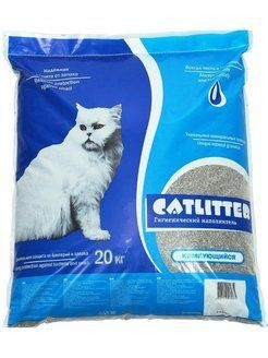 CATLITTER Наполнитель Минеральный Комкующийся 20000г. #1