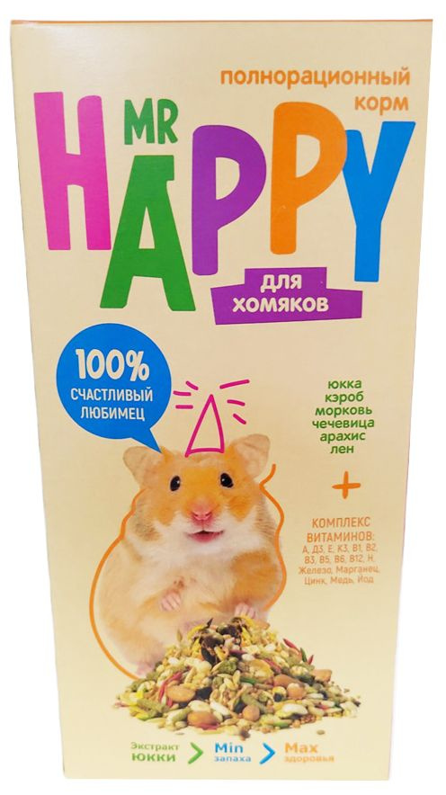 Mr.Happy корм для хомяков, 400 г #1
