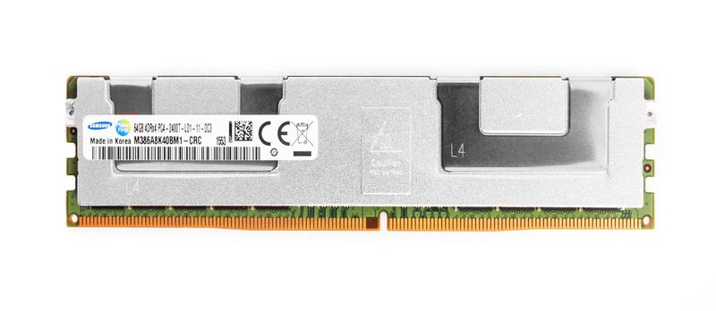 HP Оперативная память серверная HP DDR4 128GB ECC REG PC4-19200 2400MHz PC4-2400T-L 4DRx4 1.2V P11057-0A1 #1