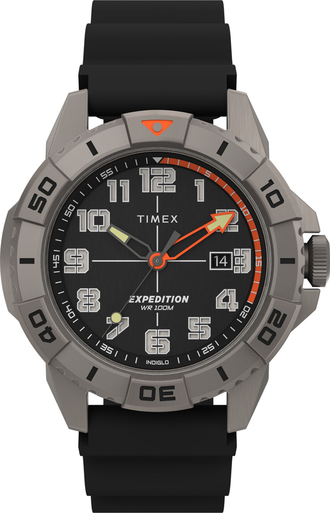 Часы наручные мужские Timex TW2V40600, Кварцевые, 42 мм, с подсветкой Indiglo  #1