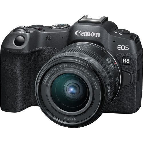 Фотоаппарат беззеркальный Canon EOS R8 Kit RF 24-50mm IS STM #1