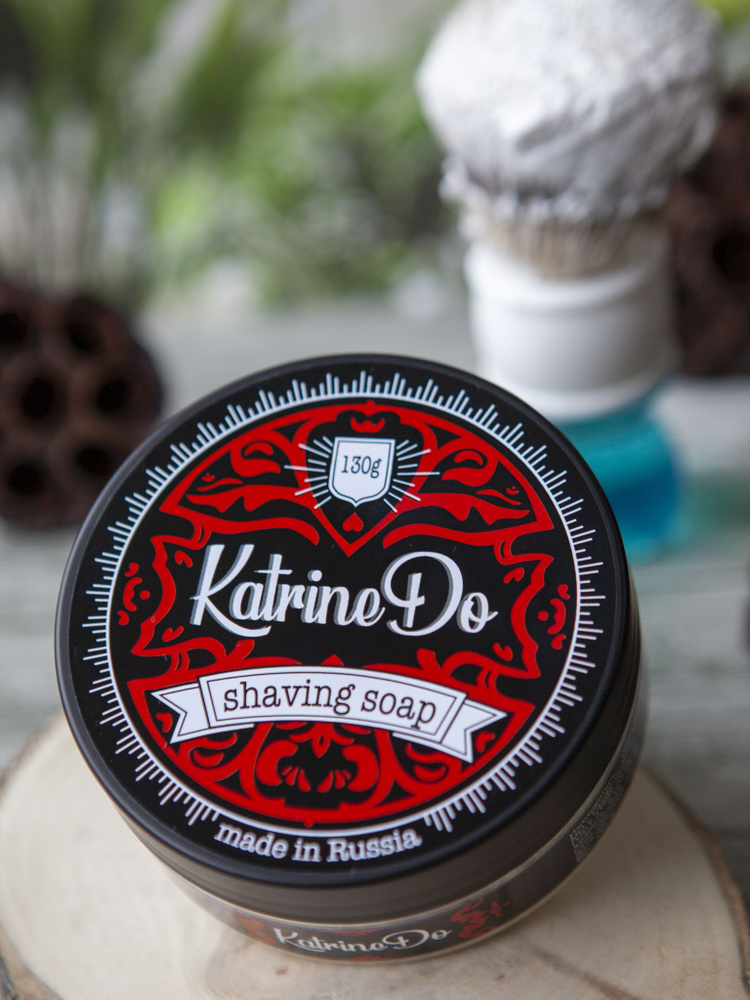 Мыло для бритья KatrineDo RED Сандал #1
