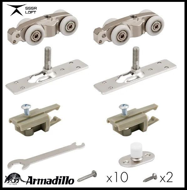 Комплект Armadillo для раздвижных дверей SLD.Comfort- PRO.SET1. rollers/80  #1