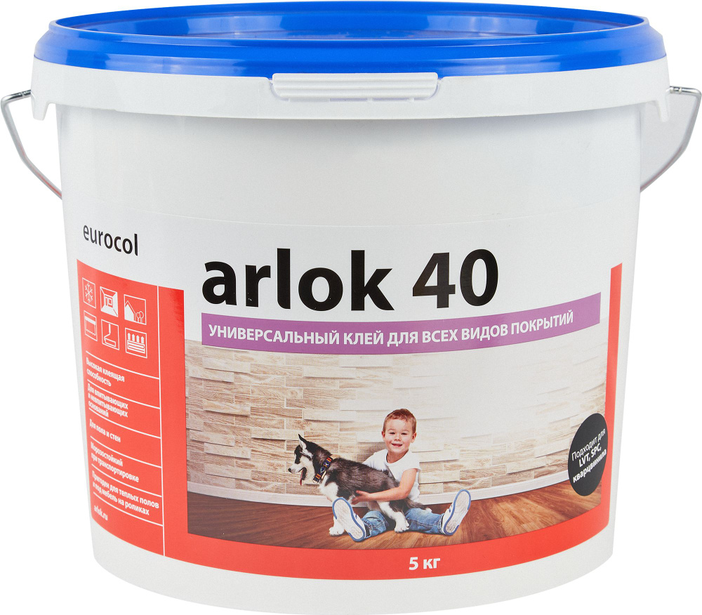 Клей контактный Arlok 40 универсальный 5 кг, ZR87506812 #1