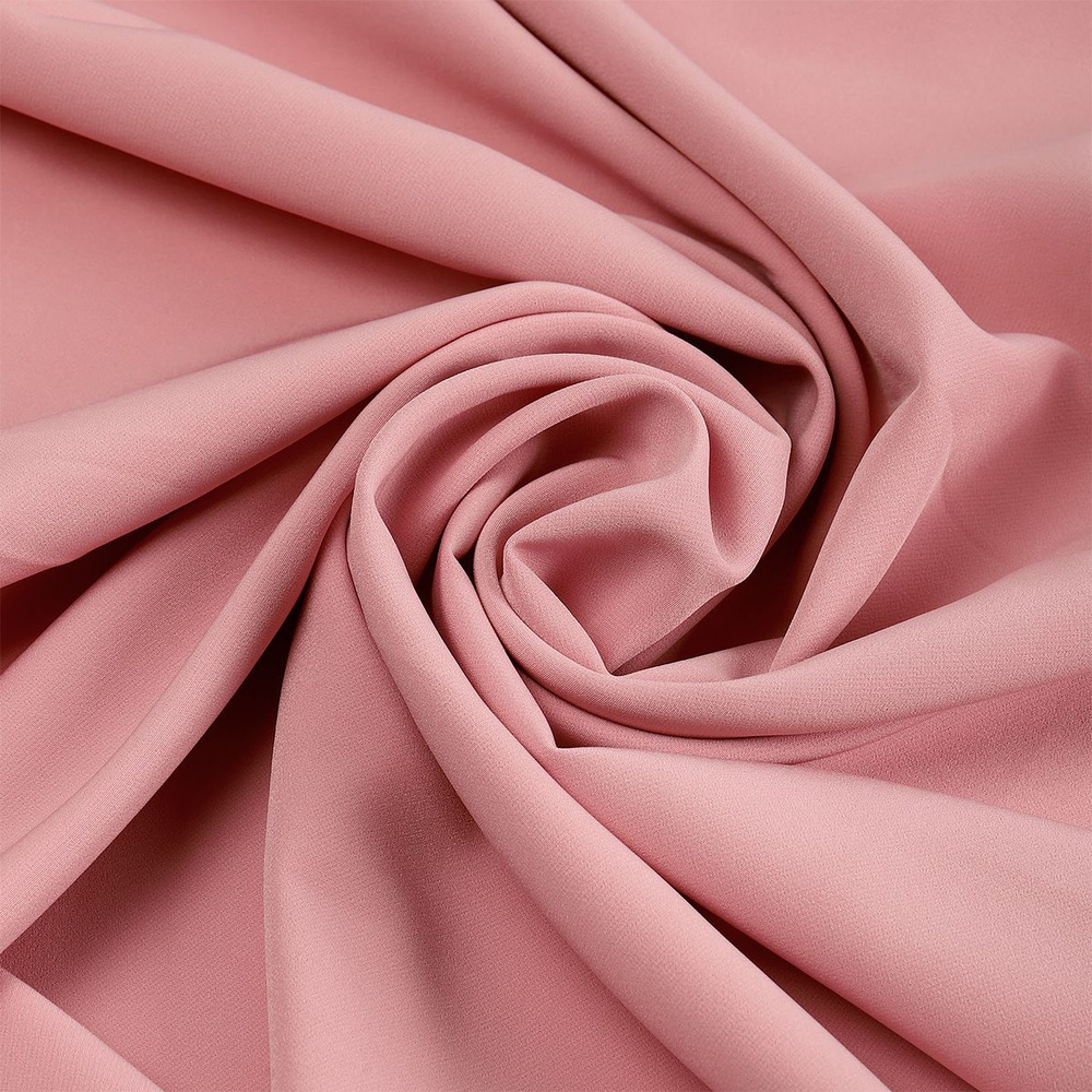 Ткань для шитья "Барби" костюмная, 150 см х 100 см отрез, пыльно-розовый  #1
