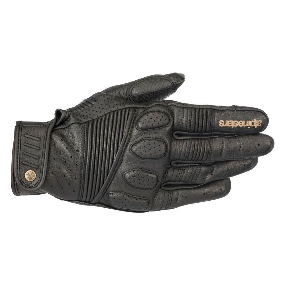 Мотоперчатки CRAZY EIGHT GLOVES ALPINESTARS (черный, S) #1