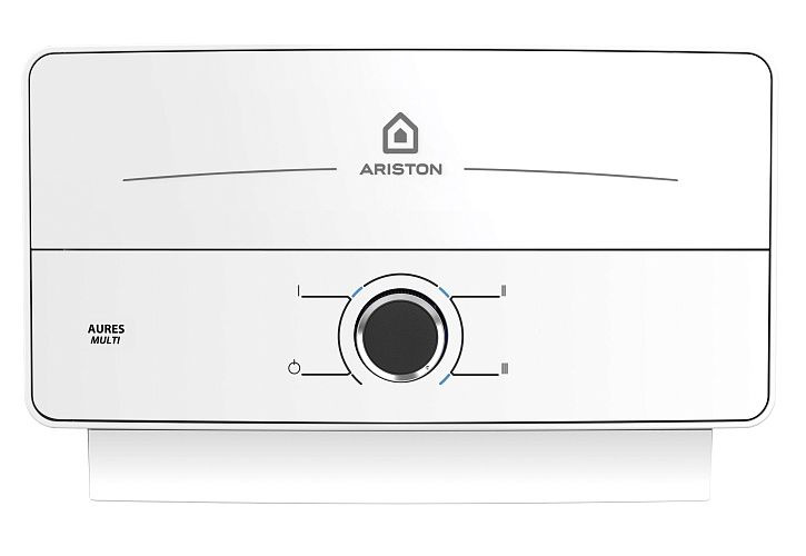 ARISTON AURES M 6 WH Водонагреватель проточный (180х304х110) 6 кВт #1