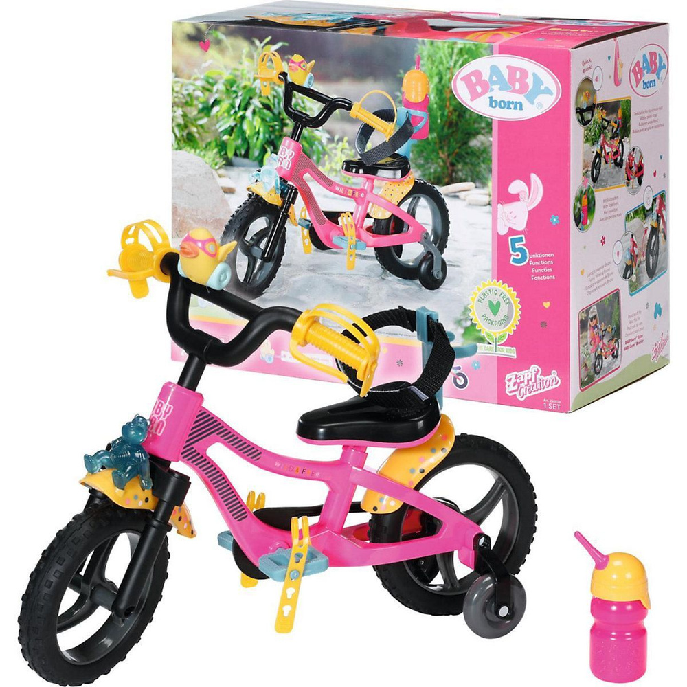 Транспорт для кукол Zapf Creation 830-024 BABY born Бэби Борн Велосипед  #1