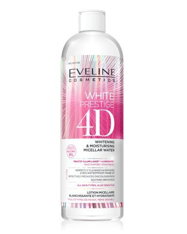 Eveline Cosmetics Мицеллярная вода Увлажняющая, выравнивающая тон кожи для всех типов кожи WHITE PRESTIGE #1