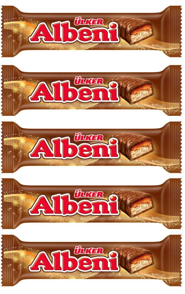 Шоколадный батончик Ulker Albeni, 5 шт по 40 г #1