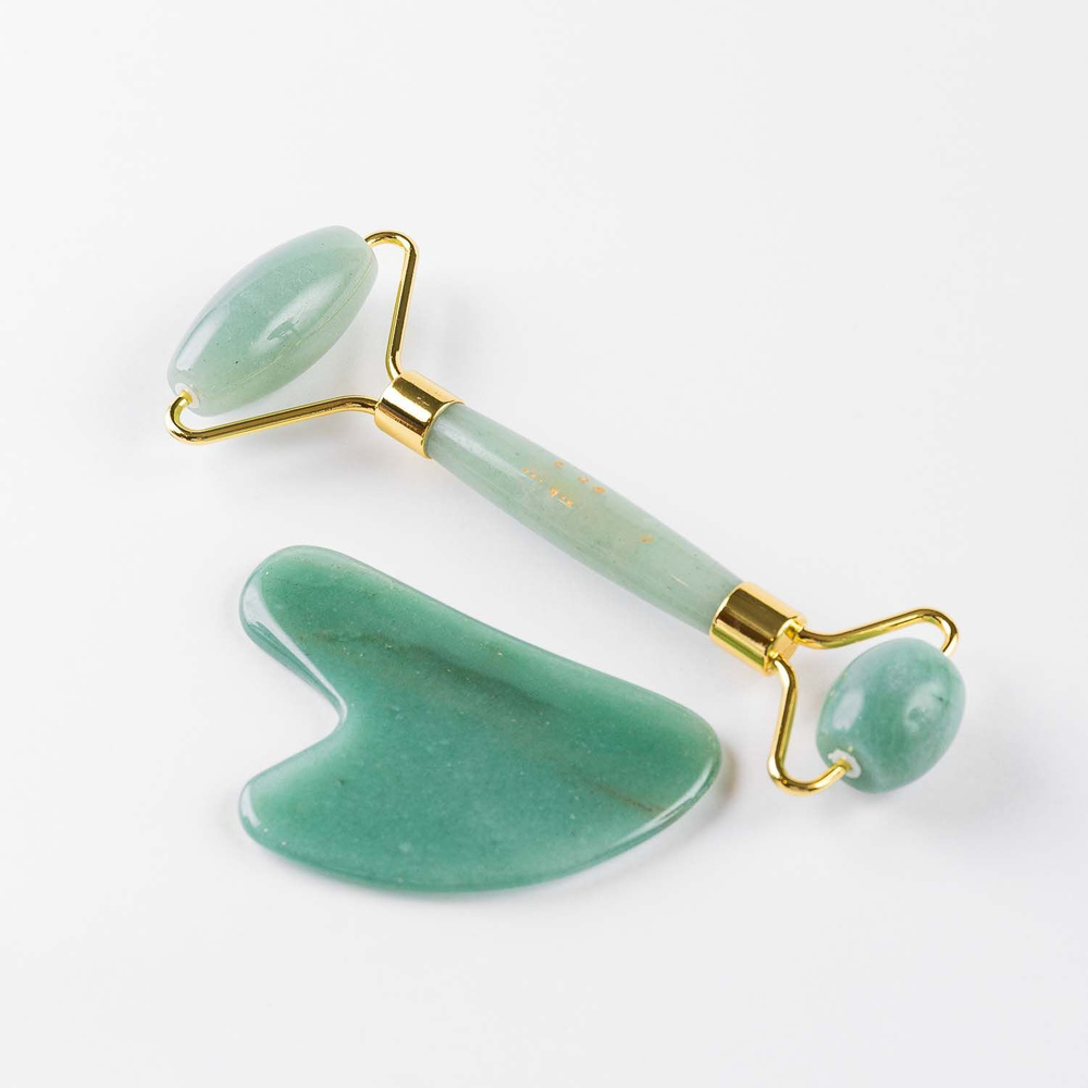 Набор Гуаша НЕФРИТ с маленьким роликом купить по низкой цене с ...