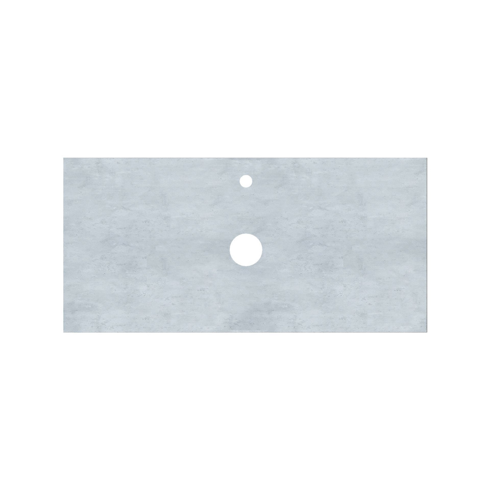 Столешница Marka One MIX 70 см цвет Мелисандра белый бетон У83877  #1