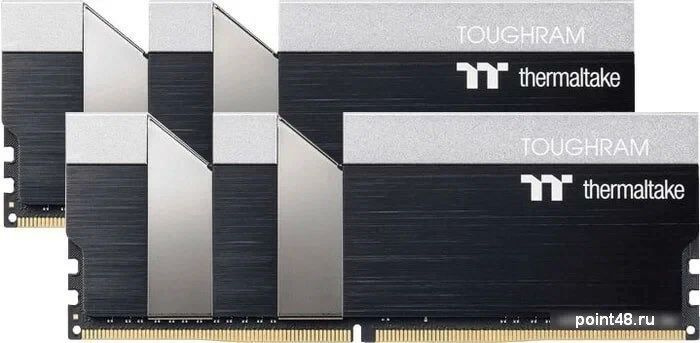 Thermaltake Оперативная память Модуль памяти 16GB DDR4 4000 DIMM TOUGHRAM Black Gaming Memory R017D408GX2-4000C19A #1