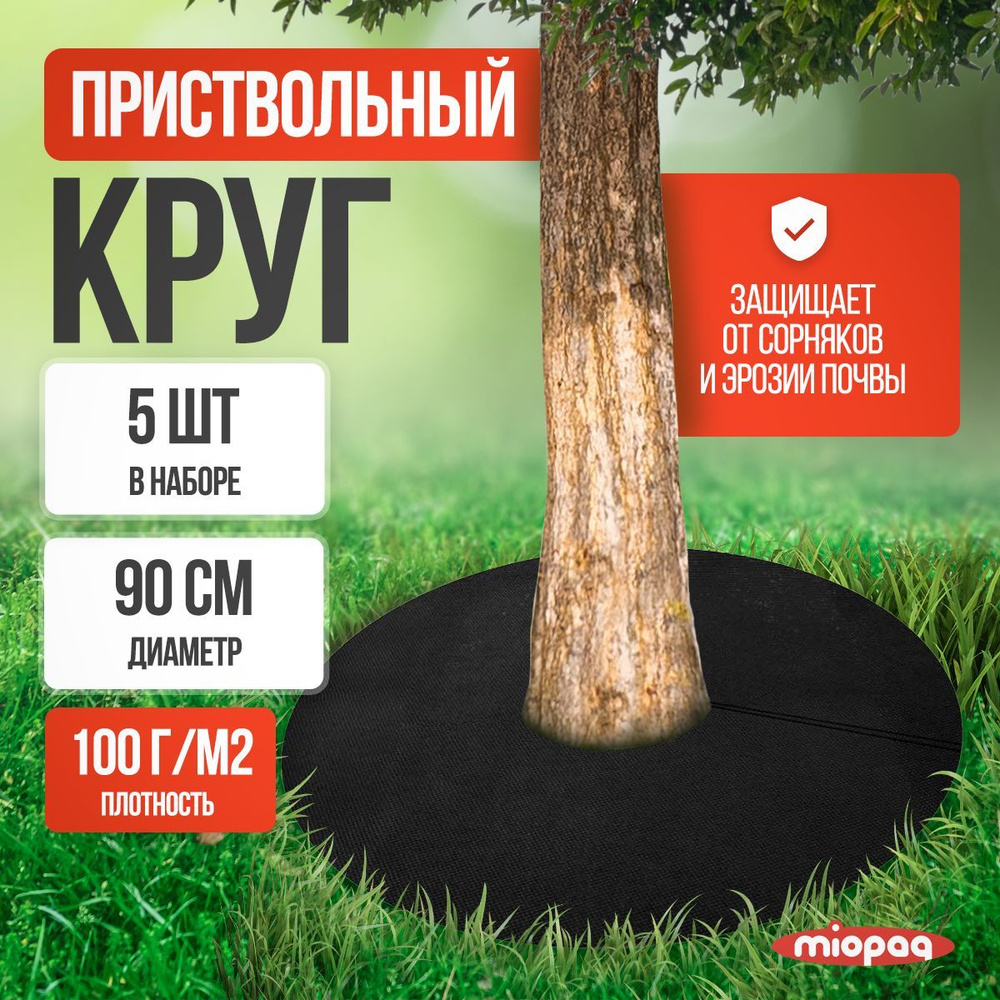 Miopaq Укрывной материал Спанбондx0.9 м,  100 г-кв.м, 5 шт #1