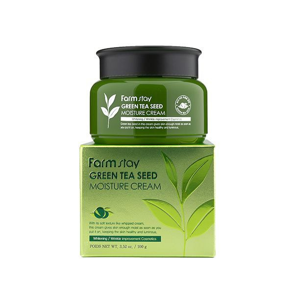 Увлажняющий крем для лица и тела с семенами зеленого чая FarmStay Green Tea Seed Moisture Cream 100мл #1