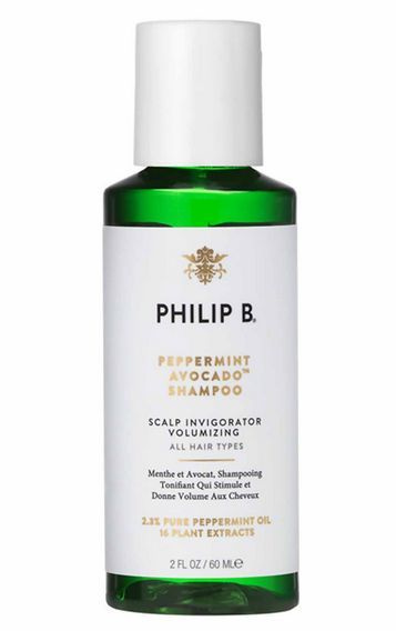 peppermint avocado shampoo 60 ml - шампунь для волос philip b #1