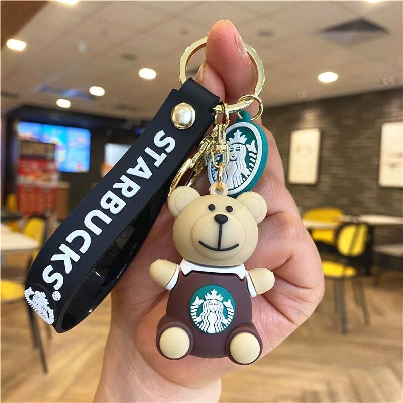 брелок мишка кофе Старбакс / Starbucks #1