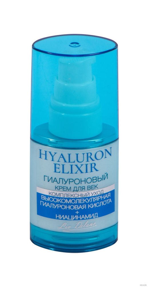 Крем для век/глаз антивозрастной увлажняющий Гиалуроновый Hyaluron Elixir 35 г LIV DELANO  #1