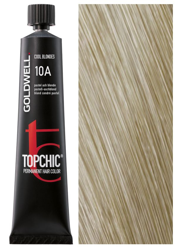 Goldwell Topchic 10A пепельный пастельный блондин 60 мл #1