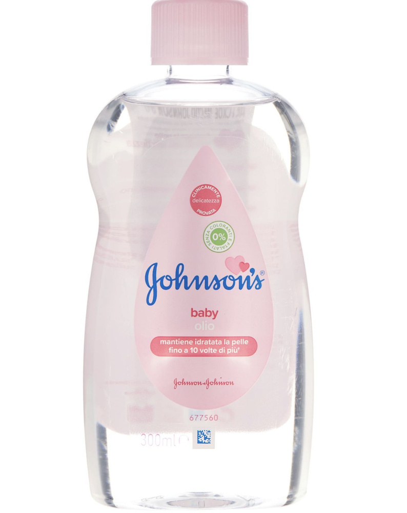 Johnson's Baby Baby Oil Масло детское натуральное, 300 мл #1