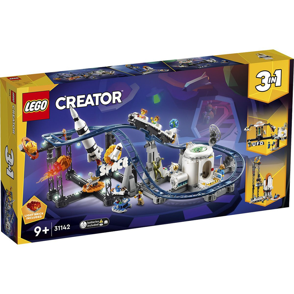 Конструктор LEGO Creator 31142 Космические американские горки 3в1  #1