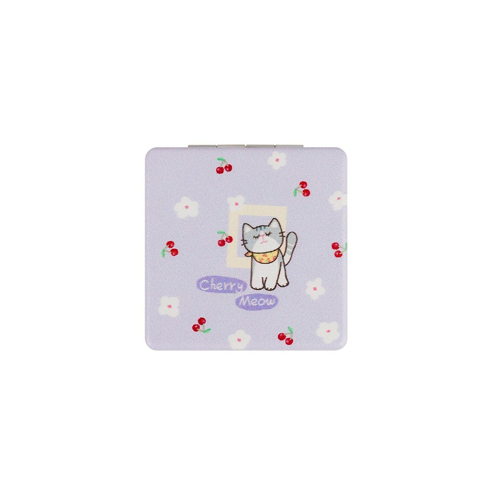 Зеркальце карманное Meshu "Cherry Meow", складное (MS_52699) #1