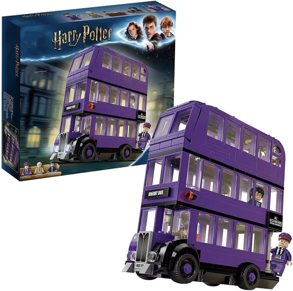 Конструктор Harry Potter 6073 "Автобус Ночной рыцарь" 403 детали (Гарри Поттер/ ЛЕГО совместимый) Уцененный #1