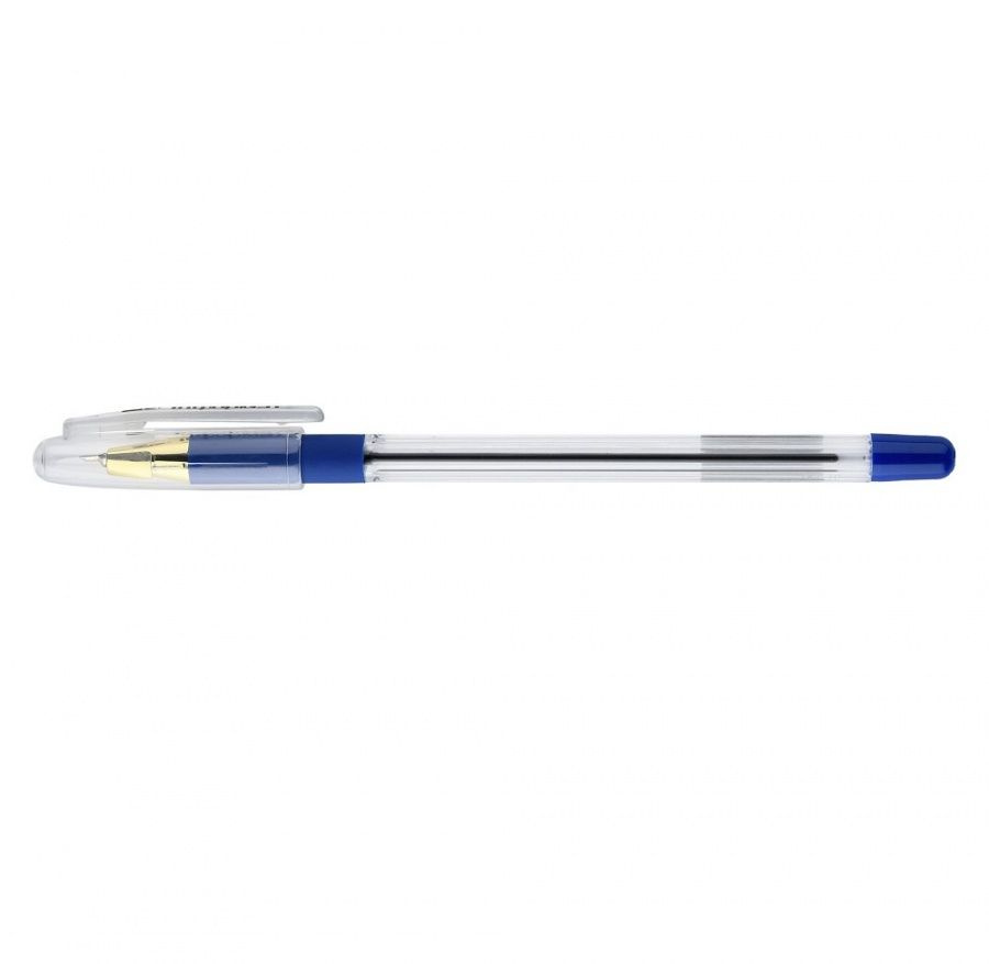 Ручка шариковая автоматическая inФОРМАТ Office Gold (0.5мм, синий цвет чернил, масляная основа) 1шт. #1