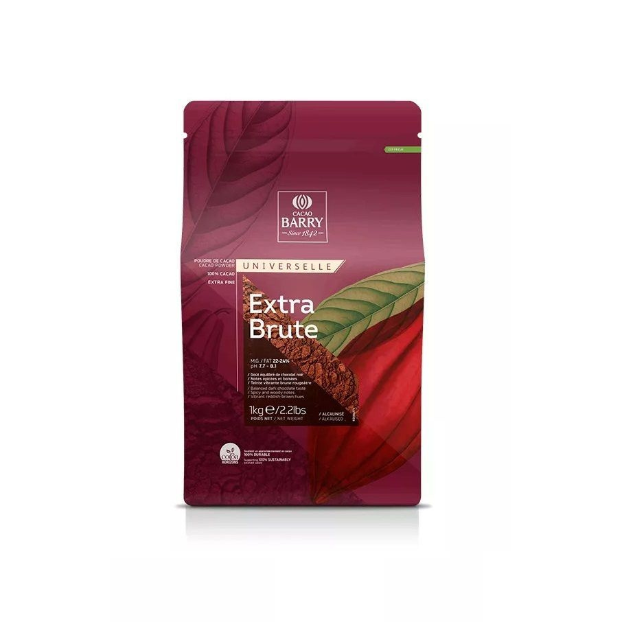 Кошерный какао Parve Cacao Barry Extra Brute 1 кг #1