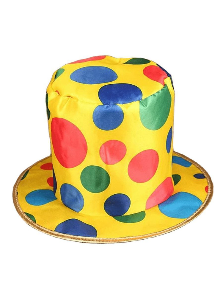 Карнавальная шляпа Клоун, размер 57 #1