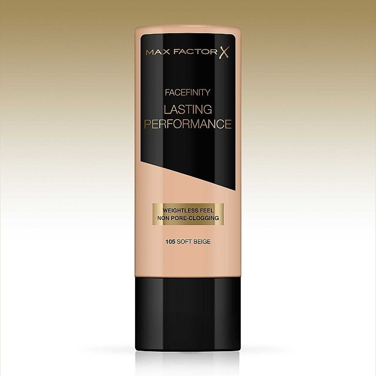 Max Factor Тональная основа Facefinity Lasting Performance 105 SOFT BEIGE .35гр #1