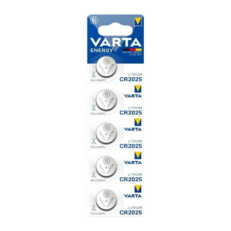 Varta Батарейка CR2025, Литиевый тип, 5 шт #1