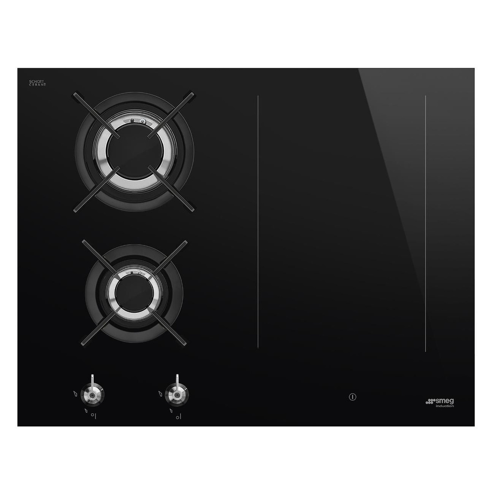 Smeg Комбинированная варочная панель PM3643D, черный #1