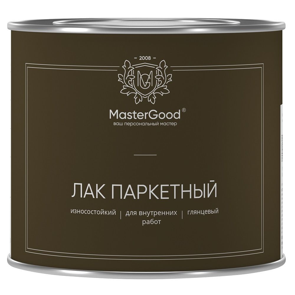 Лак алкидный паркетный MasterGood ПФ-231 глянцевый (4,5л) #1