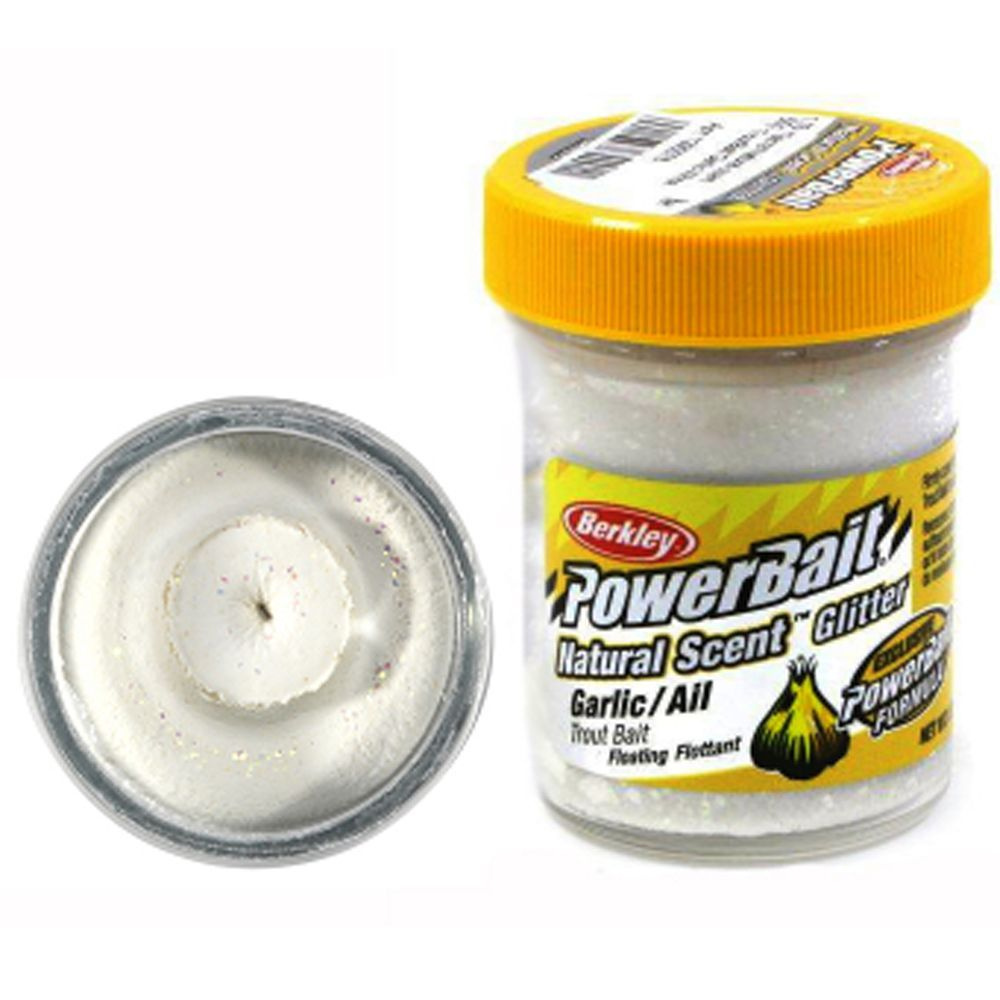 Паста форелевая Berkley PowerBait Natural Scent Garlic White 50gr 1290576 #1