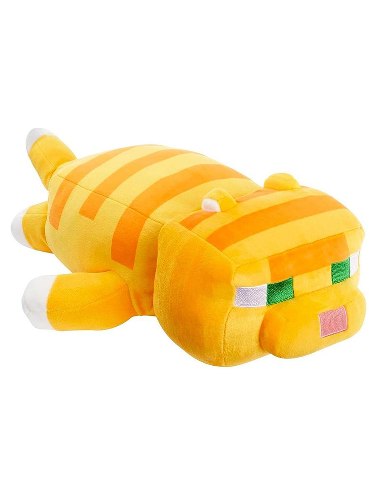 Плюшевая игрушка Minecraft Жёлтый кот 30см #1