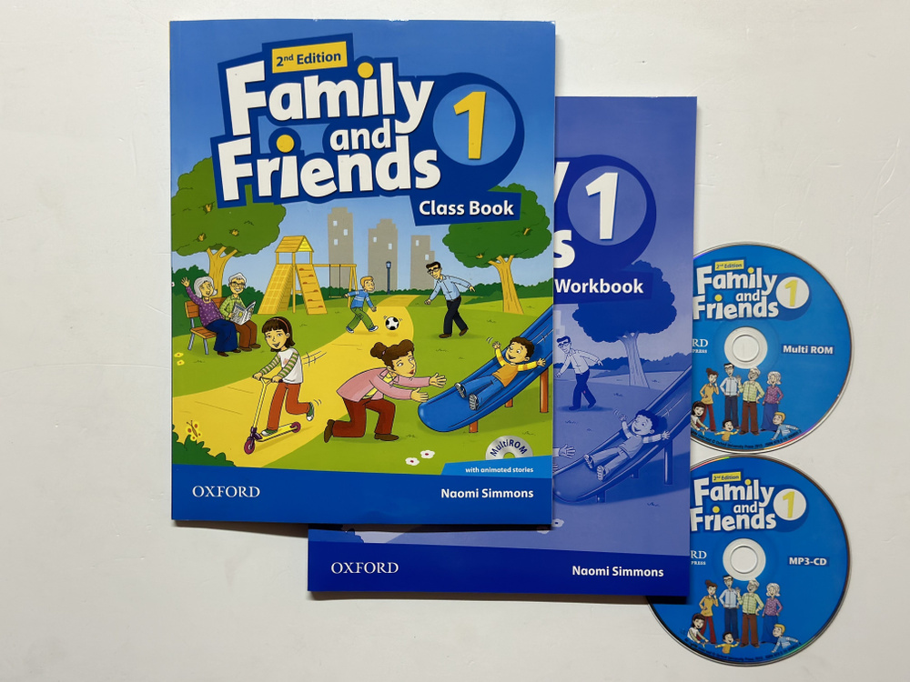 Комплект Family and Friends 1 (2nd edition) Class Book + Workbook + CD #1