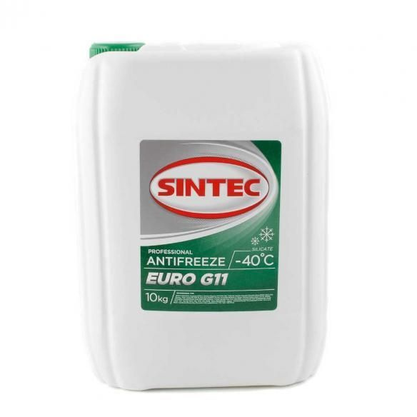 Антифриз Sintec EURO G11 (10кг) зеленый #1