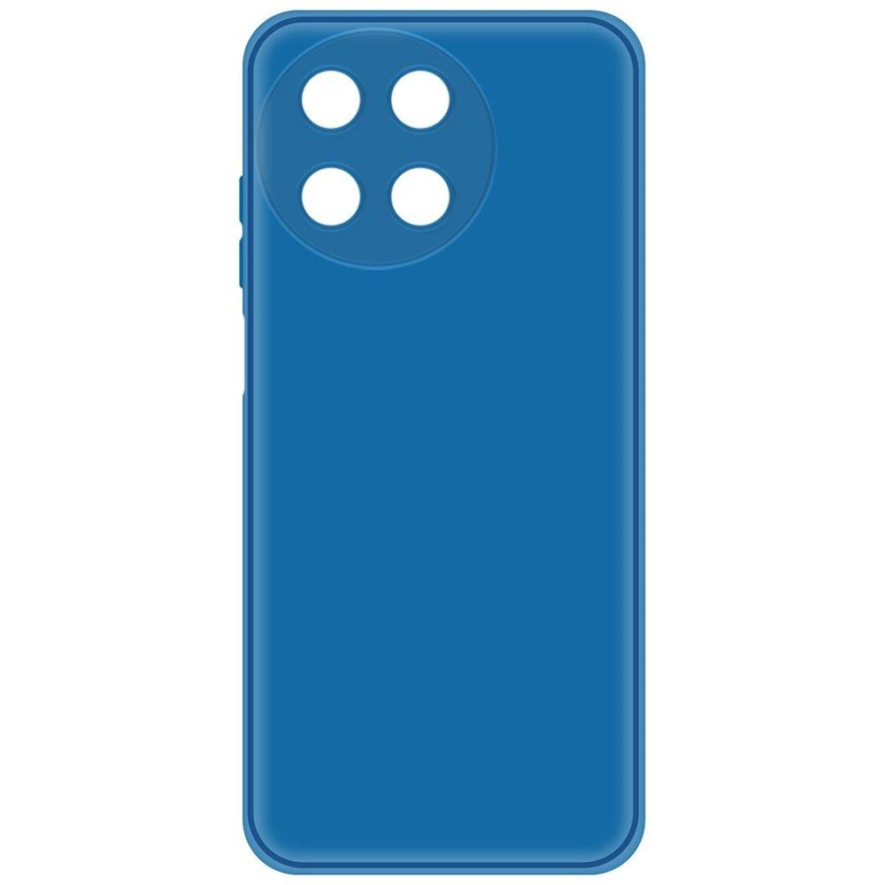 Чехол-накладка Krutoff Silicone Case для Realme 11 4G синий #1