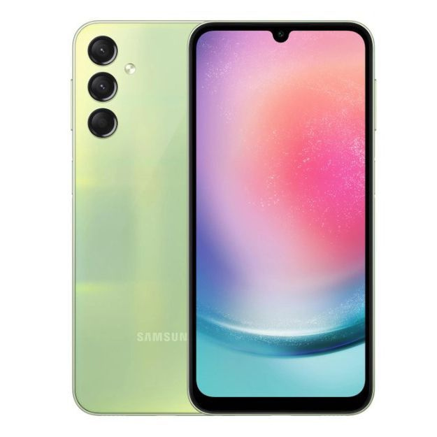 Samsung Смартфон Samsung Galaxy A24, 128 GB, Rangi Light Green (SM-A245F) 128 ГБ #1