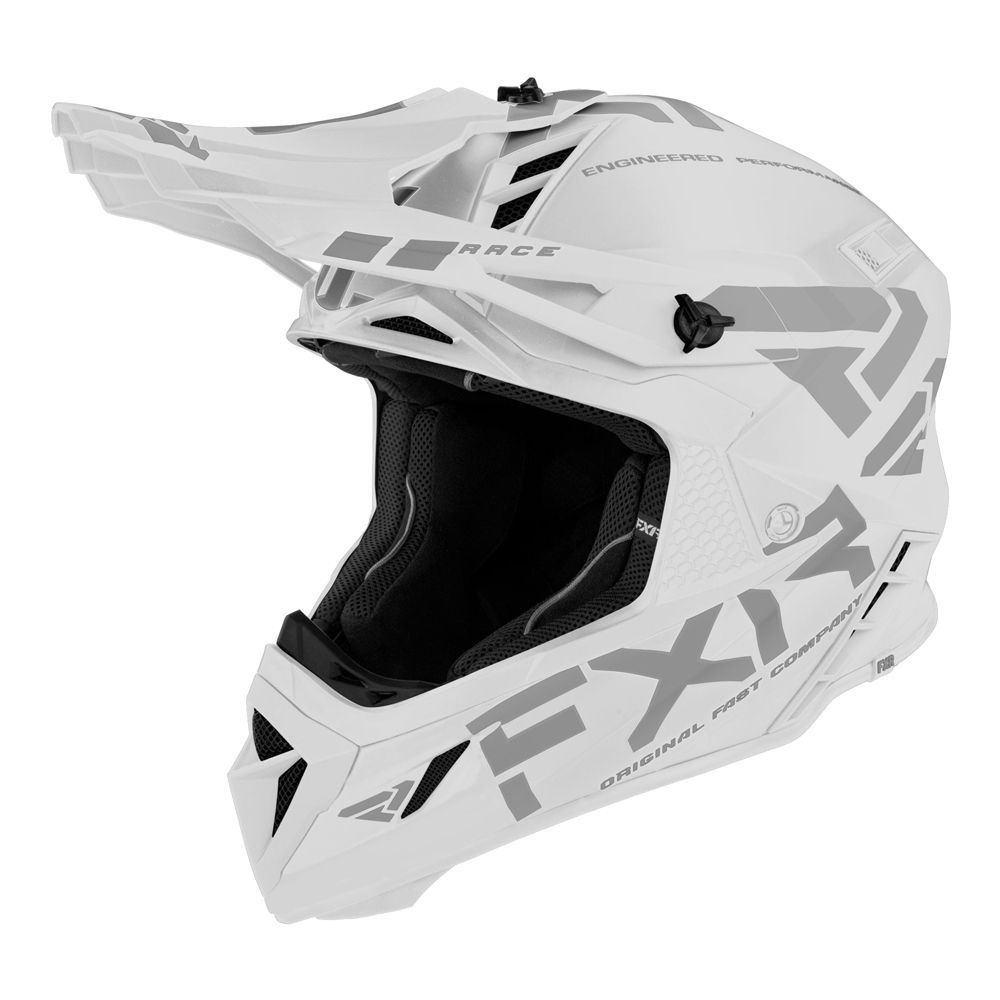 FXR Шлем для снегохода, цвет: белый, размер: M #1