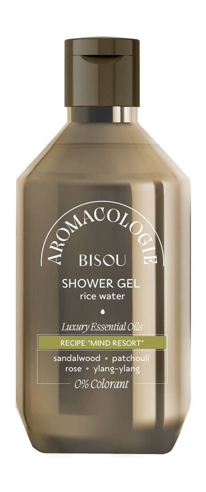 Гель для душа с аромамаслами и рисовой водой / Bisou Aromacologie Mind Resort Rice Water Shower Gel  #1