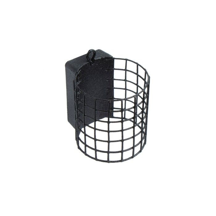 Груз-кормушка металлическая X-FEEDER ME CLASSIC M GRID, цвет Matt Black, 100 г, 35 мл  #1